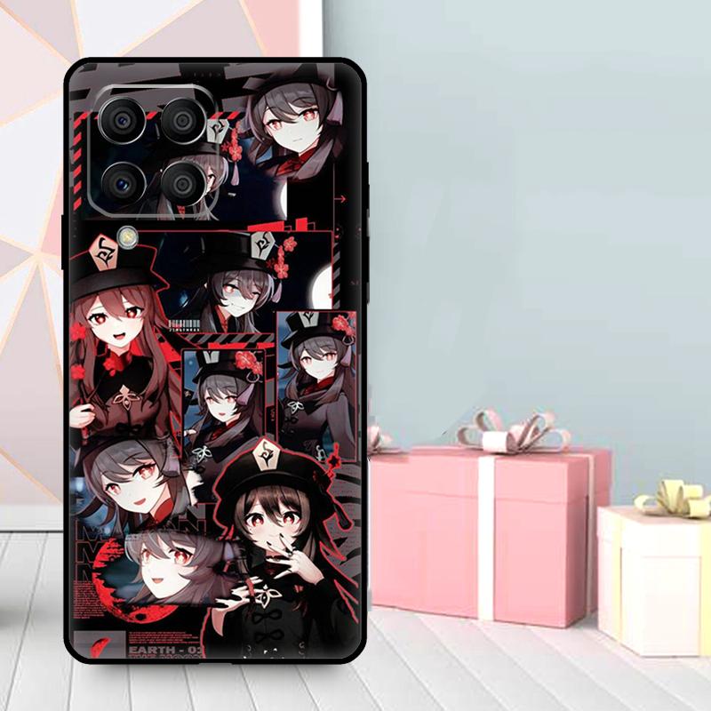 Hu Tao Genshin Impact Case For Samsung Galaxy M35 M56 M12 M06 M32 M52 M55 M15 M11 M13 M14 M16 M36 M31 M53 M34 M54