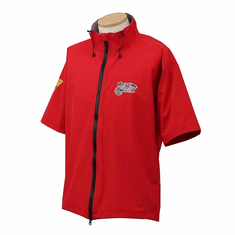 

mazume contact rain jacket short sleeve MZRJ-686-07 red M