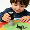 Cute Black Cat Stamp Self Inking Cat Pattern Stamp Mini Kitten Stamp for Journals Cards Planners Scrapbooks Decoration