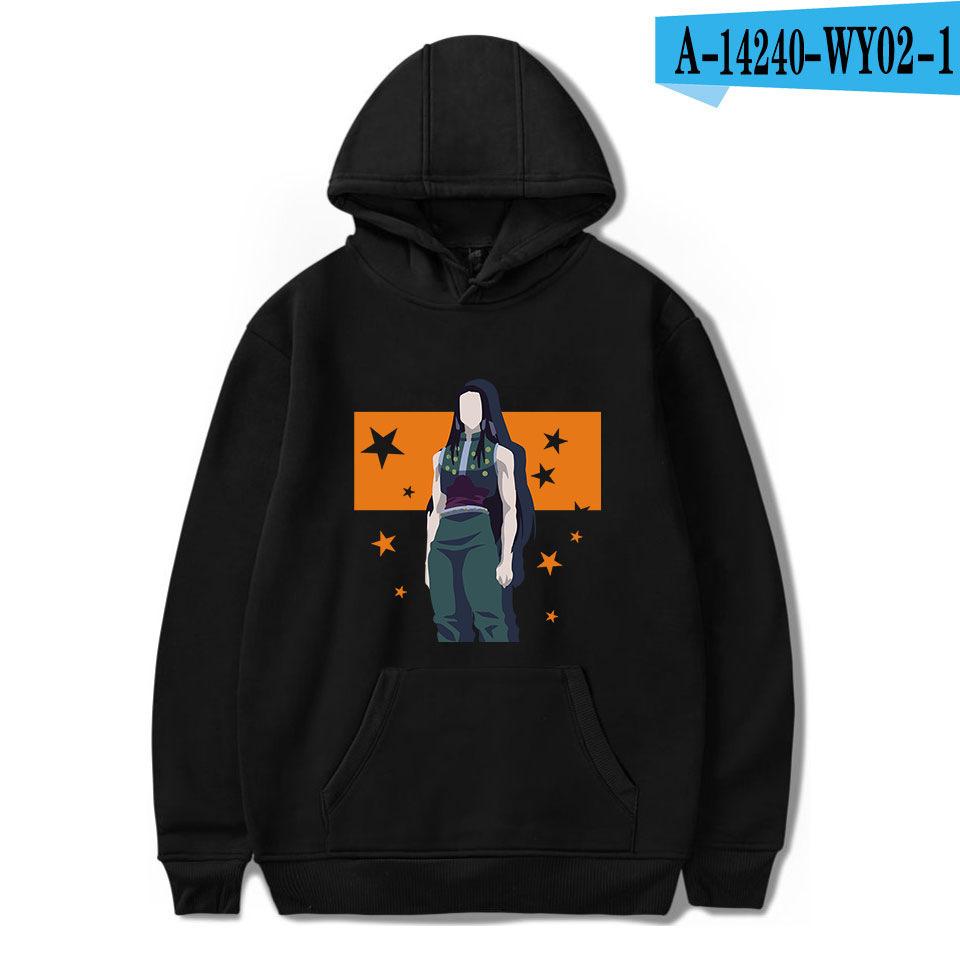 New Animation Peripheral Loose Large Size Casual Men'S And Women'S Hooded Sweater