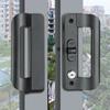 with Key Anti-theft Door Lock Set Aluminum Zinc Zinc Alloy Sliding Door Handle Replacement  Garage Sheds