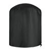 Round Waterproof Barbecue Grill Cover Heavy Duty Construction with Adjustable Fit for Maximum Protection Outdoors