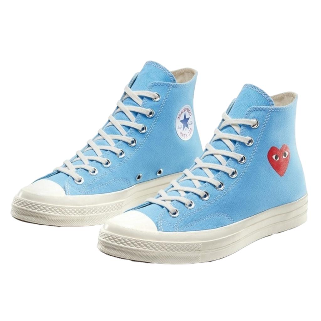 Converse Comme des Garçons Bleu Haute