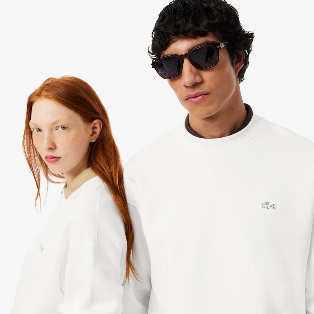 Lacoste Men's Loose Fit Crew Neck Pullover SH7745-55N70V
