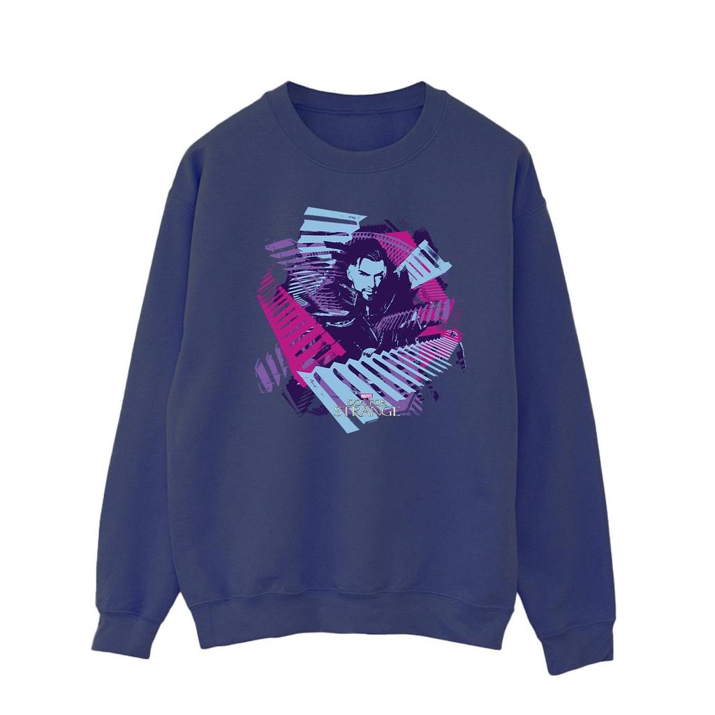Marvel Mens Doctor Strange Stairs Sweatshirt