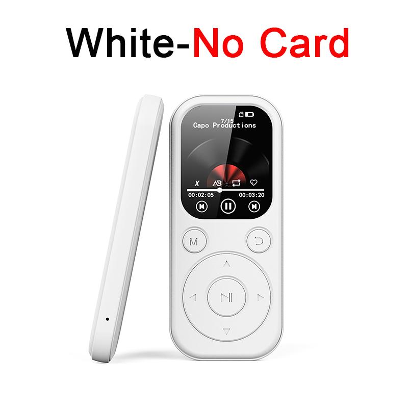 Portable MP3/MP4 Music Player 2.01-inch IPS High Definition Screen Bluetooth 5.4 Compatible eBook Recording Walkman FM Radio