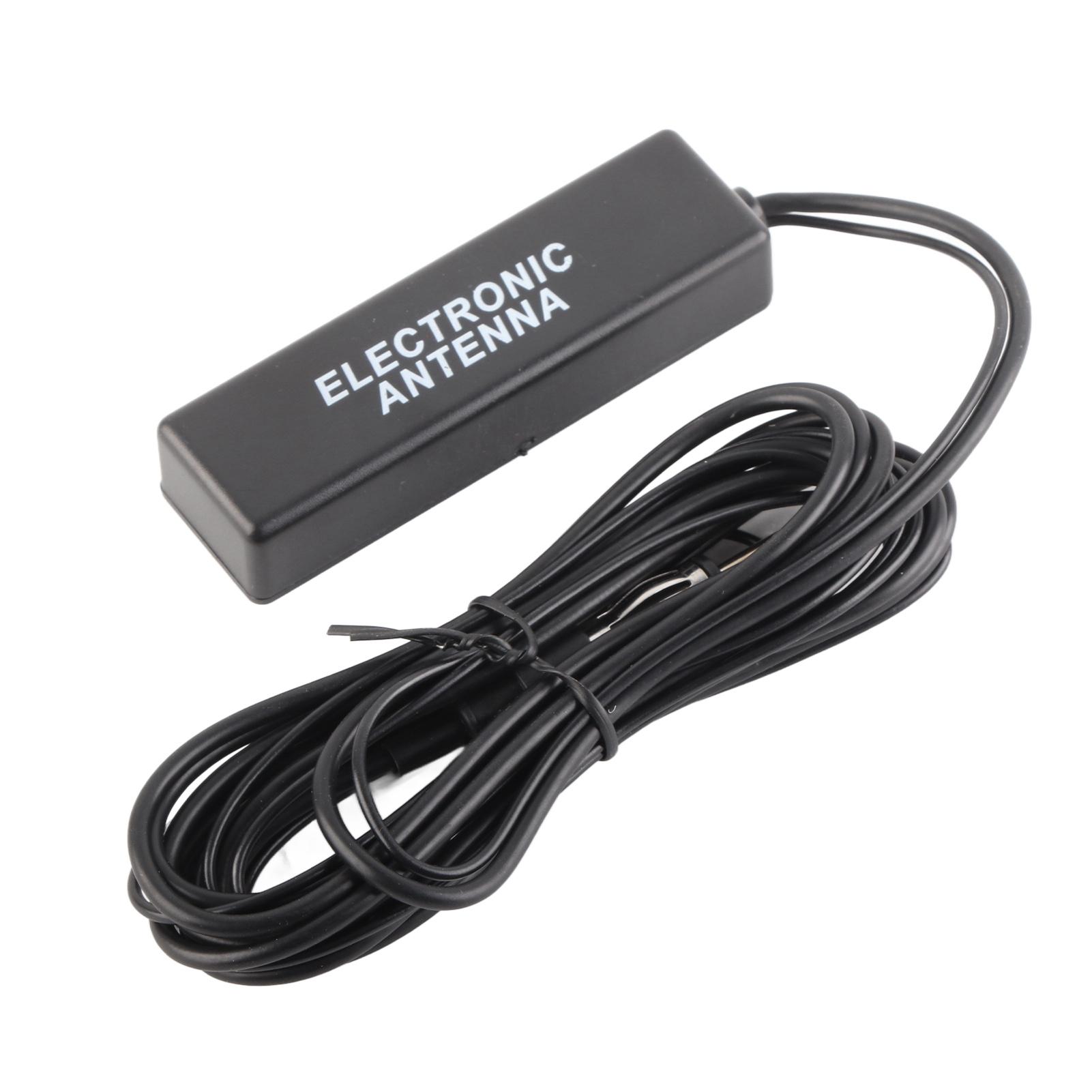 

12 В Автомобиль Мотоцикл Скрытая Антенна Электронное Стерео Радио FM AM Усиленный чёрный