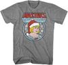 Masters of The Universe Cartoon He-Man Christmas Adult Short Sleeve T-Shirts Gra