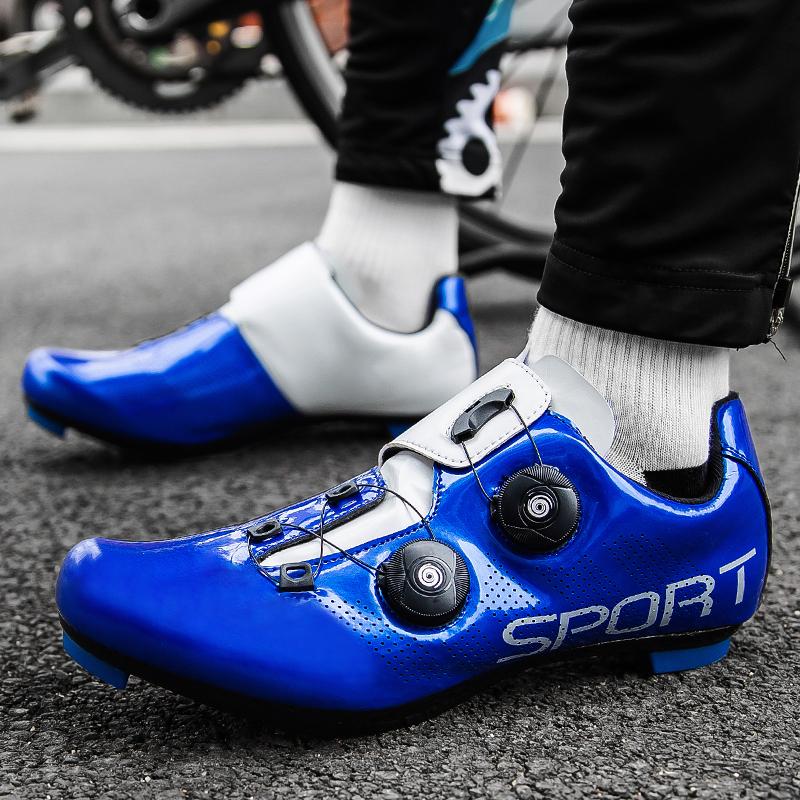 Cycling Sneaker MTB Men Sports Dirt Road Bike Boots SPD Pedal  Bicycle Footwear Speed Racing Women Flat Off Cycling Shoes