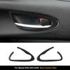 For Mazda RX-8 2004-2008 Carbon Fiber Car Accessories Door Handle Bowl Panel Interior Cover Trim Sticker