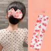 Fabric Fruit Bow Magic Twist Clip Lazy Man's Braid Hair Accessory Children's Hair Decoration