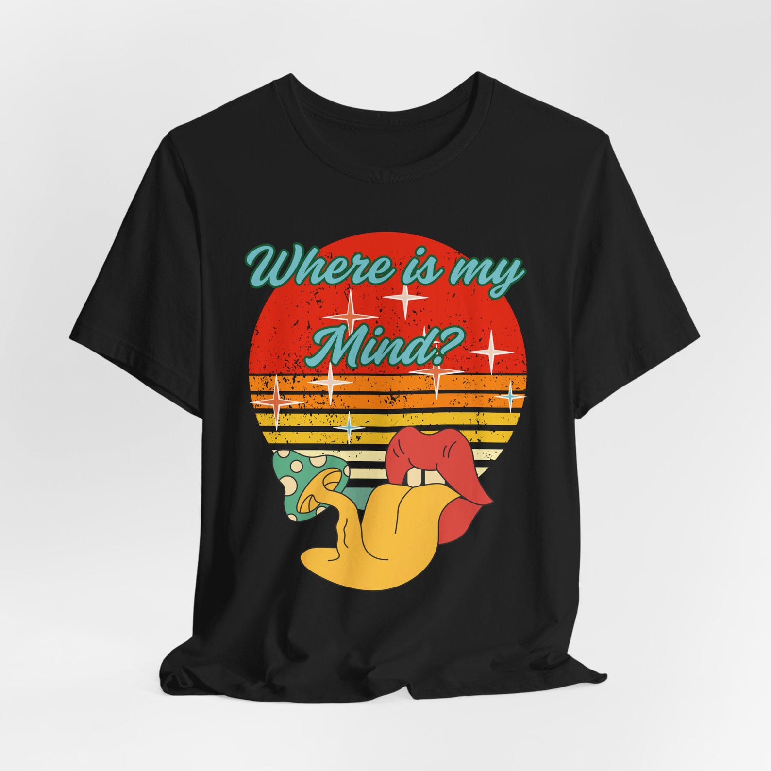 Where Is My Mind? Pixies T-Shirt | Vintage style Pixies Lyrics , Unisex Tee L