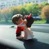 Niedliches küssendes Paar Miniaturfigur Prunkstück Geschenk für Ehemann Ehefrau Romantisches Valentinstagsgeschenk für Freundin