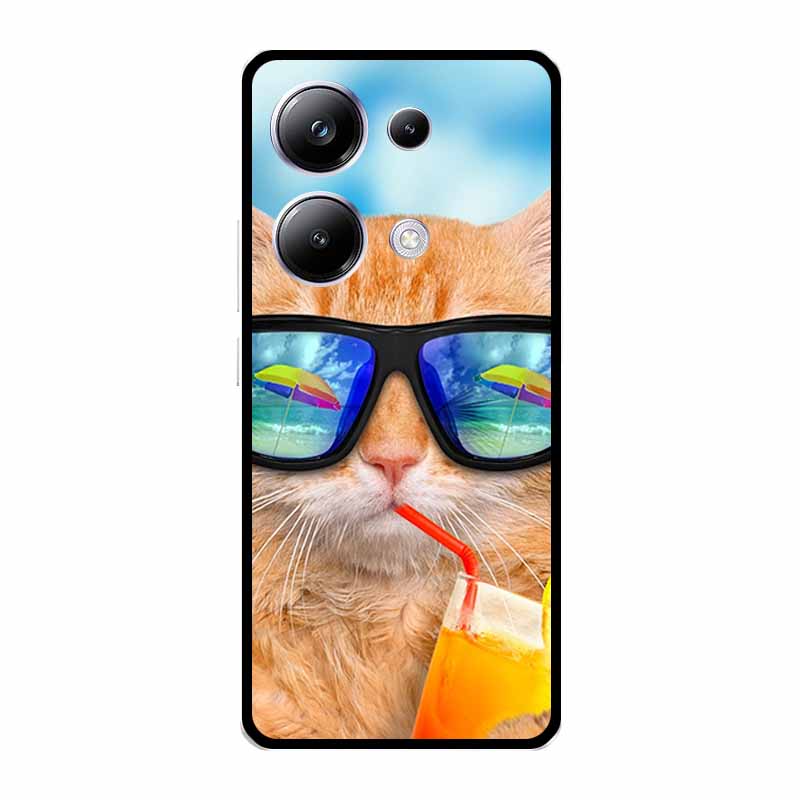 For Redmi Note 13 Pro 5G Cases Note 13 5G 4G Fashion Cool Soft TPU Silicone Phone Covers for Xiaomi Redmi Note 13R Pro 5G Note13