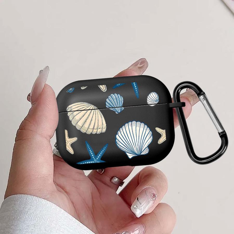Ocean Shell Stars Case For Airpods Pro 3 Pro2 2 1 Pro3 4 Earphone Cases Cover