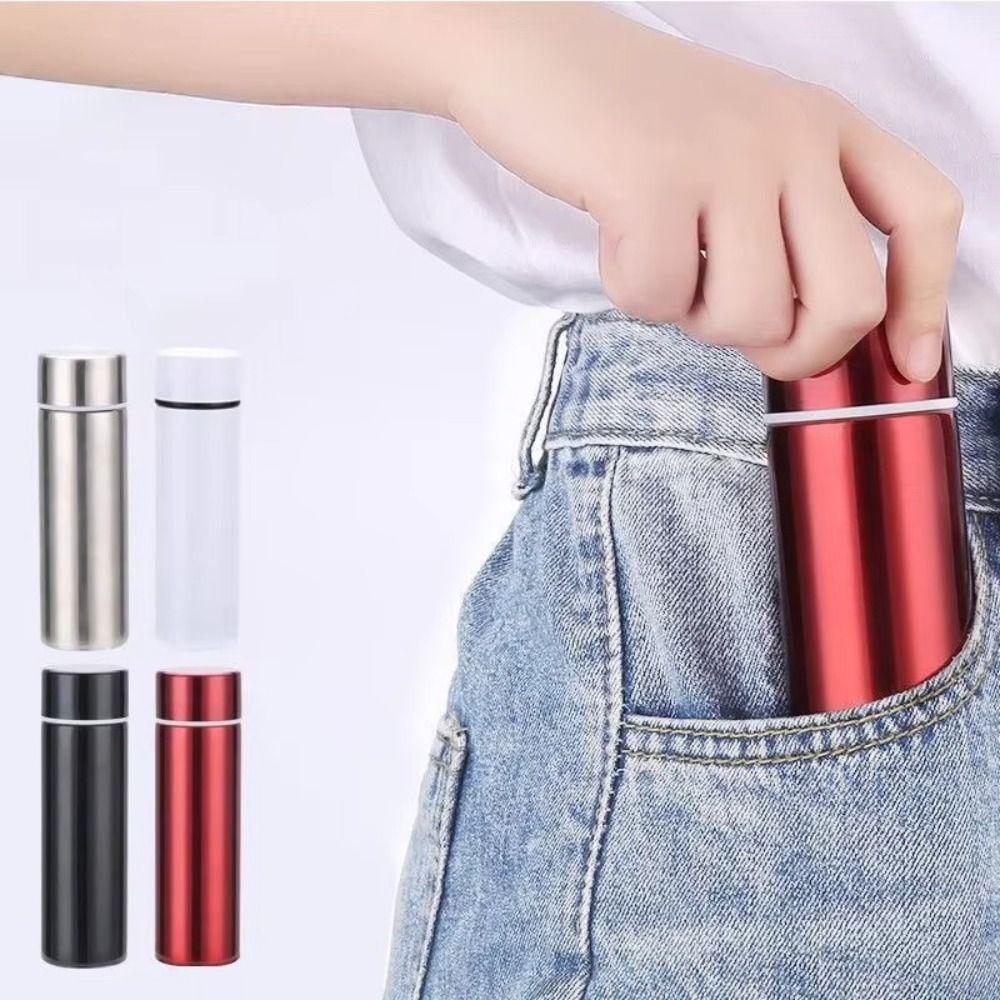 Leak-proof Pocket Flask 120ml Insulated Water Bottle Fashion Mini Thermal Cup