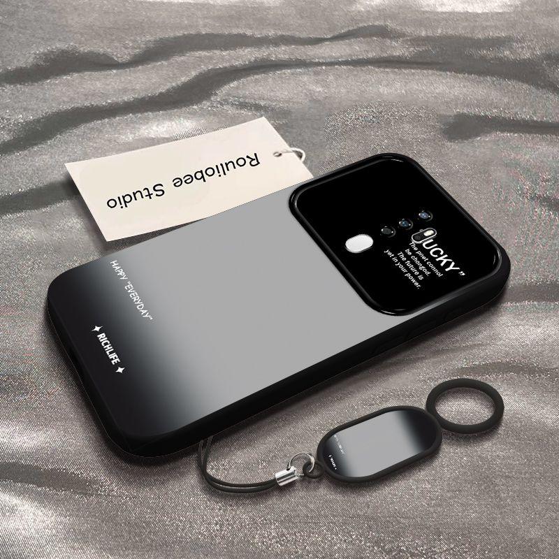 Xiaomi Mi 14 Mobile Phone Case 14pro Personality Smudge Gradual Change Green 14Ultra Large Window All-inclusive Silicone Anti-drop Soft