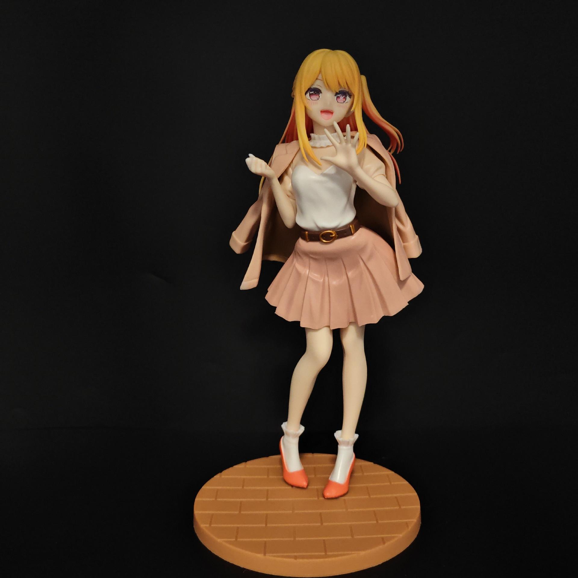 

Новая фигурка Аниме Оши но Ко Руби Хосино ПВХ Коллекционная модель Игрушка Версия в Повседневной Одежде Настольное Украшение Подарок для Фанатов Аниме NO BOX