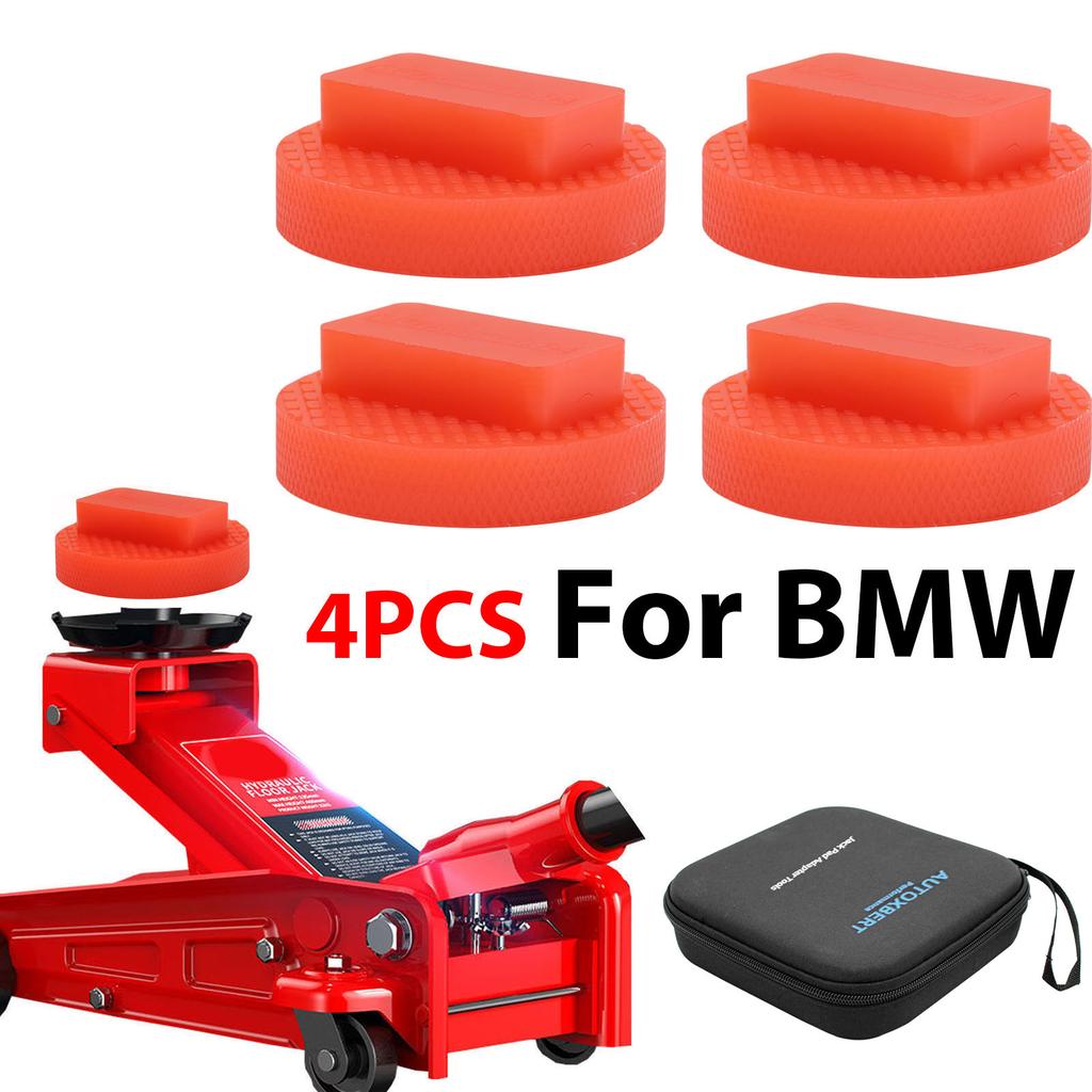 4X Floor Jacking Point Jack Lifting Mount Pad Adapter For Mini Clubman Paceman Cooper R60 F60 R55 R59 R61 R50 R56 F55 F56 F65