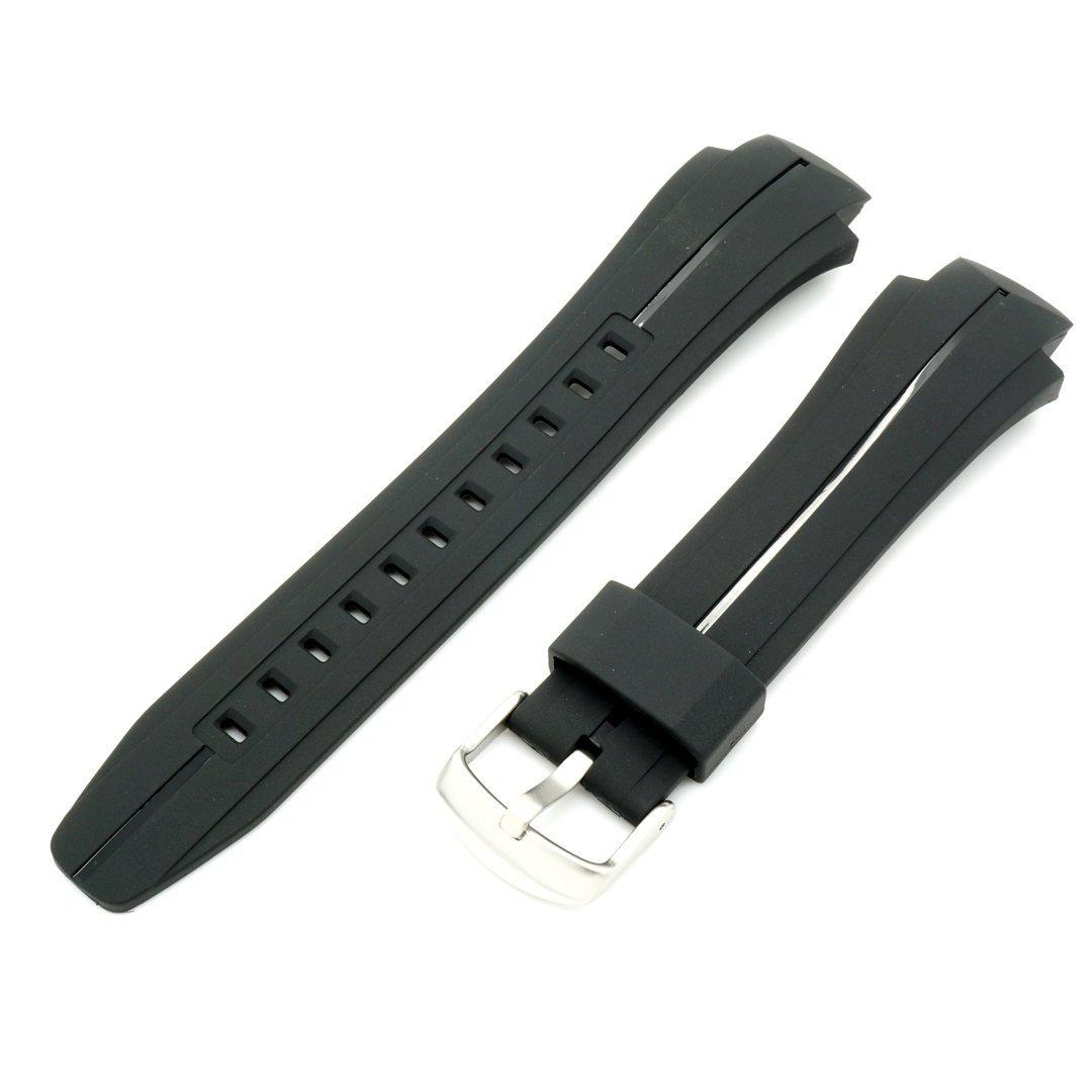 

CASIO 10290835 Resin Watch Band + Pin for Edifice EFA128-1AV EFA128-7AV Black