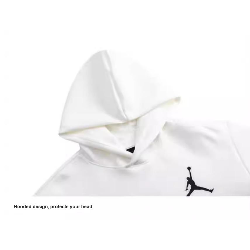 Jordan Sneaker School Patch Letter Number Hoodie Kids Hoodies Off-White HF2163-133