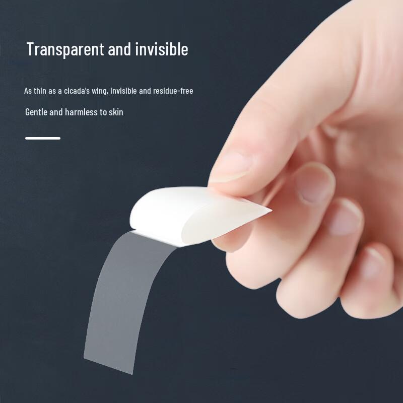Transparent Non-Slip Shoulder Strap and Anti-Exposure Tape