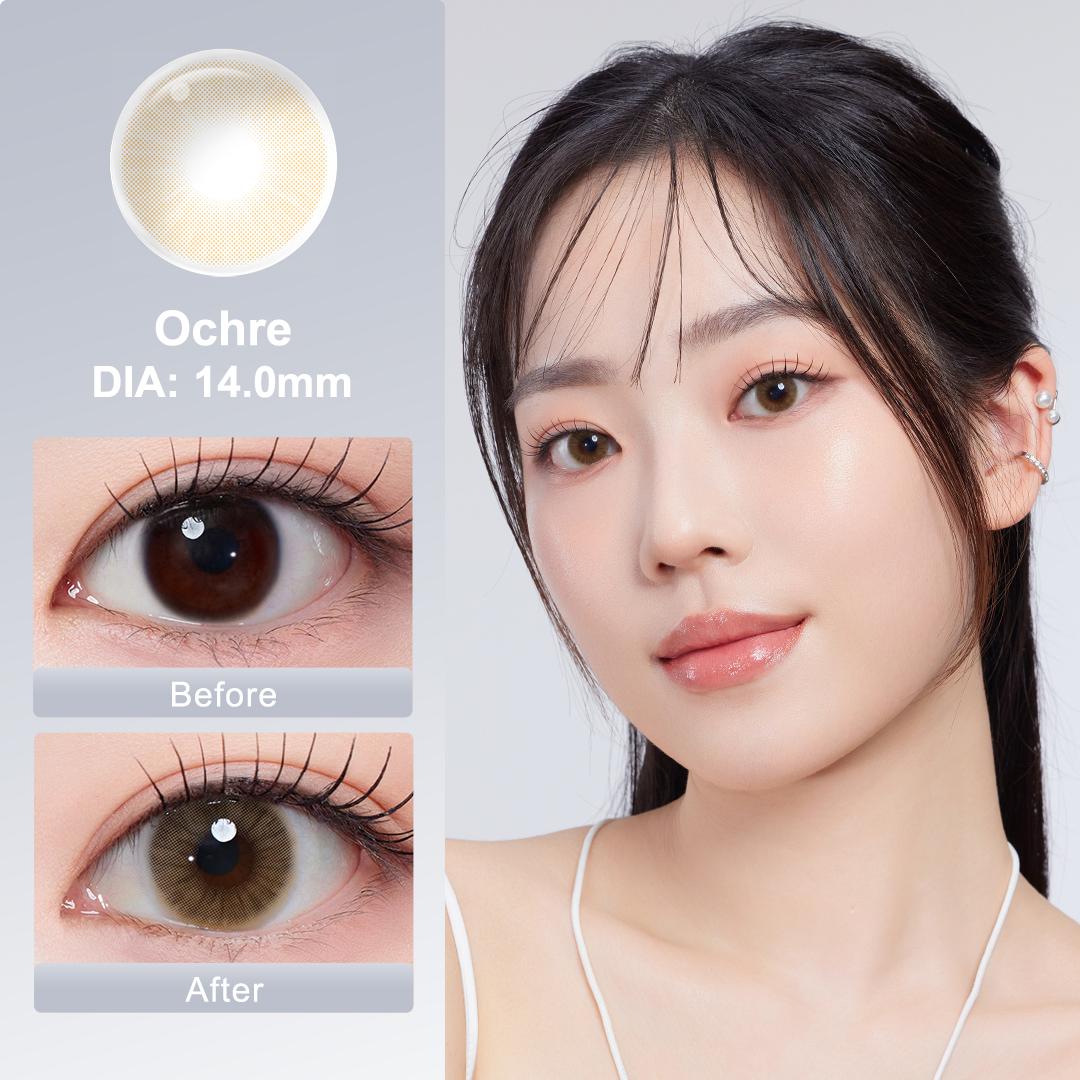 

0~-6.50 Кольорові контактні лінзи Magister 14mm Brown/Gray Natural контактні лінзи Queen Series 14mm