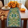 1pc Bohemian Style Polyester Table Runner, Design for Outdoor Garden, Kitchen, Dining, Home Gatherings, Weddings, and Parties