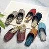 Belle Maison Washable Synthetic Leather Slippers with Insole Indoor Size L Design, Slippers, Blue,
