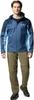 Куртка Columbia Inner Limits III Rain Jacket dark mountain/collegiate navy/ripple blue