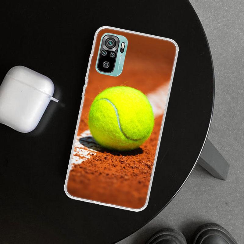 Tennis Sport Phone Case Cover for Xiaomi Redmi Note 15 14 13 12 11 Pro Plus 14S 12S 11S 11T 11E 10S 10 Customized Fundas Redmi N