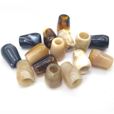 10 Stück Acryl Kordelstopper 5mm Innendurchmesser Langlebige Acryl Kordelenden Bekleidungszubehör