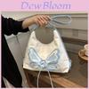 Trendy Silver Butterfly Backpack For Women 2024 Stylish Streetwear Medium Pu Bag