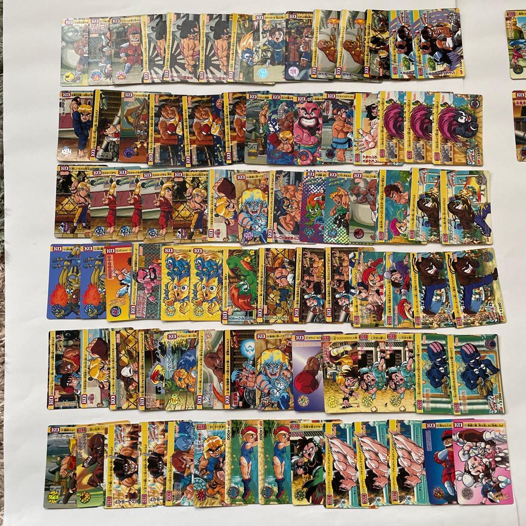 Street Fighter II Carddass 104 pieces set