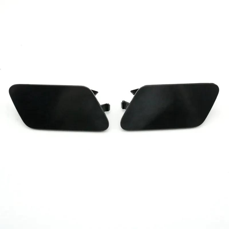 Car Unpainted Headlight Washer Spray Nozzle Jet Cover Headlamp Cleaning Cap For Citroen C5 2009 2010 2011 2012
