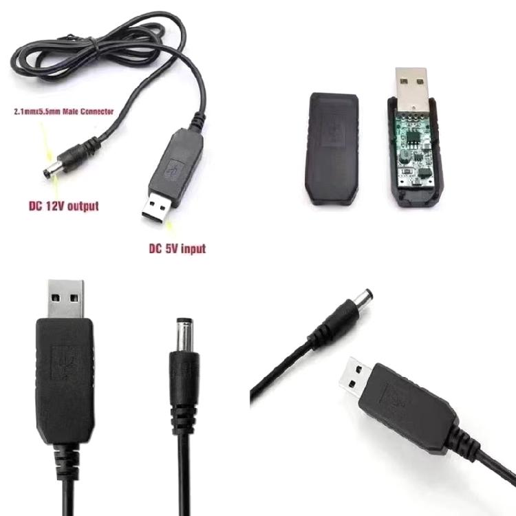 USB to DC 5V 9V12V Adapters Charging Cable Power Cord Plug Connector Adapter