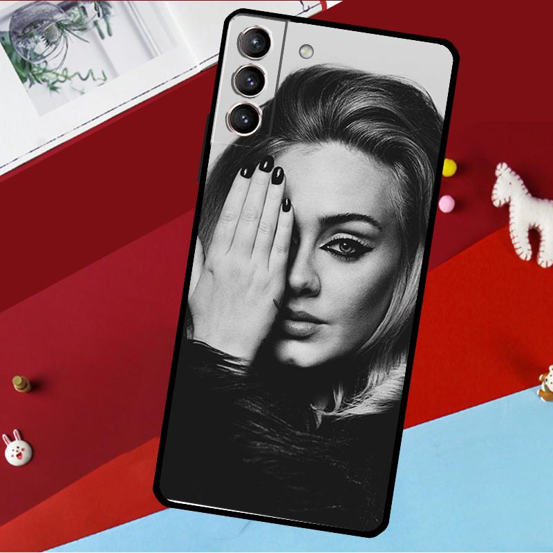 Adele Adkins Case For Samsung Galaxy S22 S23 Ultra S21 FE S8 S9 S10 Plus Note 10 20 Ultra S20 FE Coque