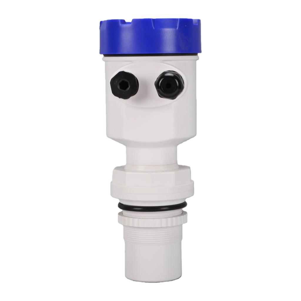 Ultrasonic Level Meter 0 to 5M Integrated LCD Display 4 to 20mA Output Digital Water Level Sensor Blue