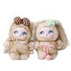 Cute Bunny Plush Keychain With Colorful Design For Kids And Teens