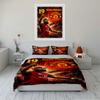 "Soccer Theme Bedding Set" Bedding Duvet Cover Set Duvet Cover Pillowcases Home Decor (1 * Duvet Cover 2 * Pillowcases, without duvet insert)