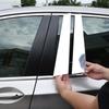 6 Ppc For BMW 7 Series F01 F02 G11 G12 2008-  Aluminum Alloy Car Window B-pillar Center Pillar Trim Sticker Car Accessories