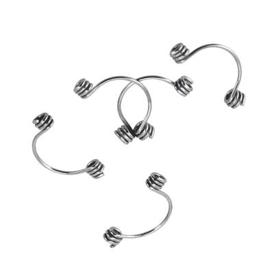 10 Stück/Packung Drehmomentfedern für die Zahnspange, rechteckig, groß/klein/mittel, Edelstahl