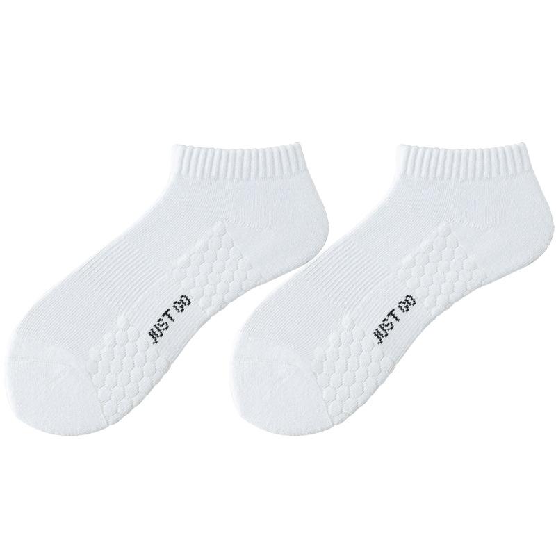 Men's Summer Thin Cotton Sweat Absorbing Deodorizing Slow Shock Massage Bottom Sports Socks