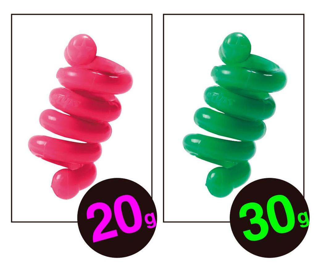 Elite Grips Python Club Coil Golf Swing Training Aid, Pink 20g / Green 30g