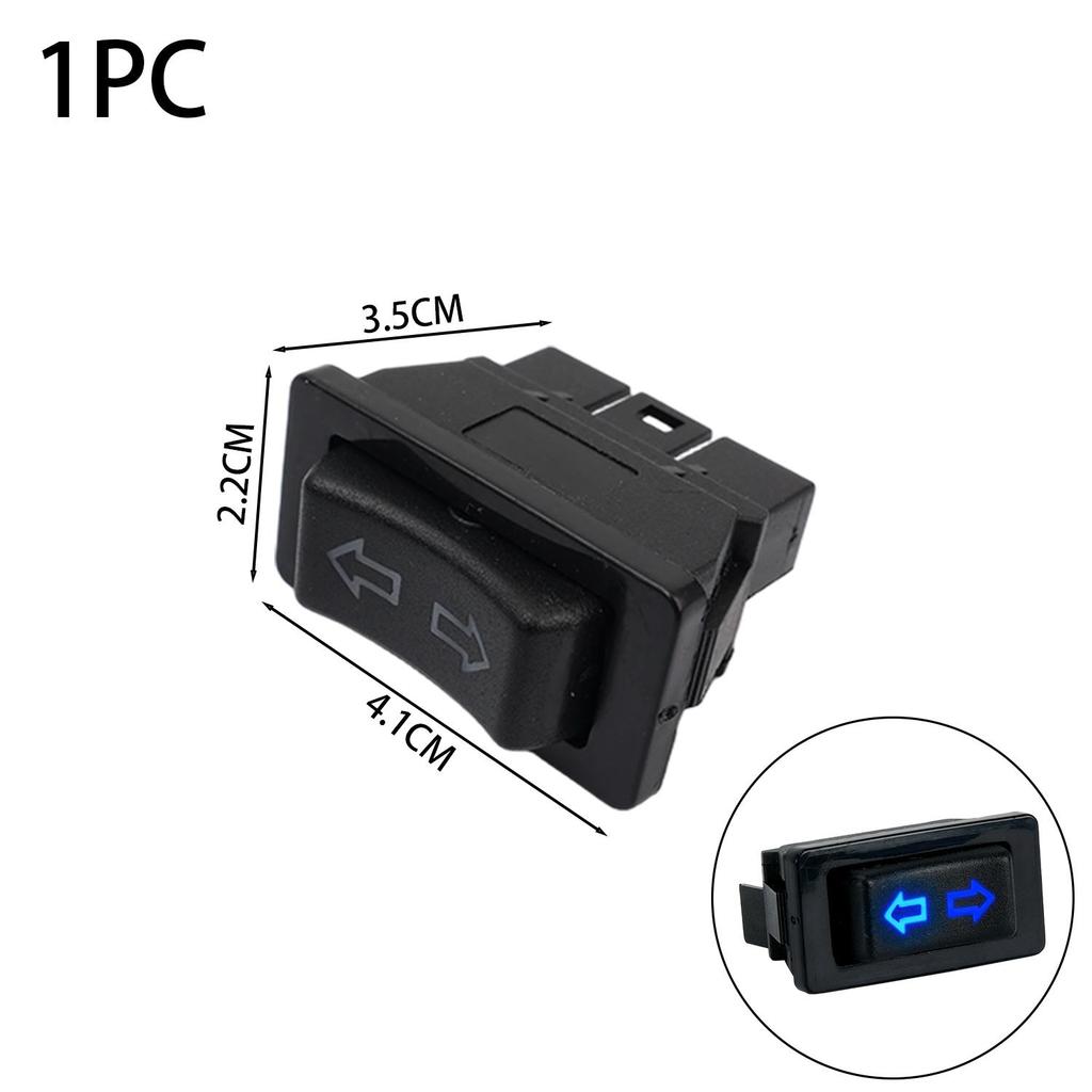 Universal 12V 5Pin Car Power Window Lift Switch LED Light Electric Control Button for Toyota BMW VW Interior Door Panel Repair