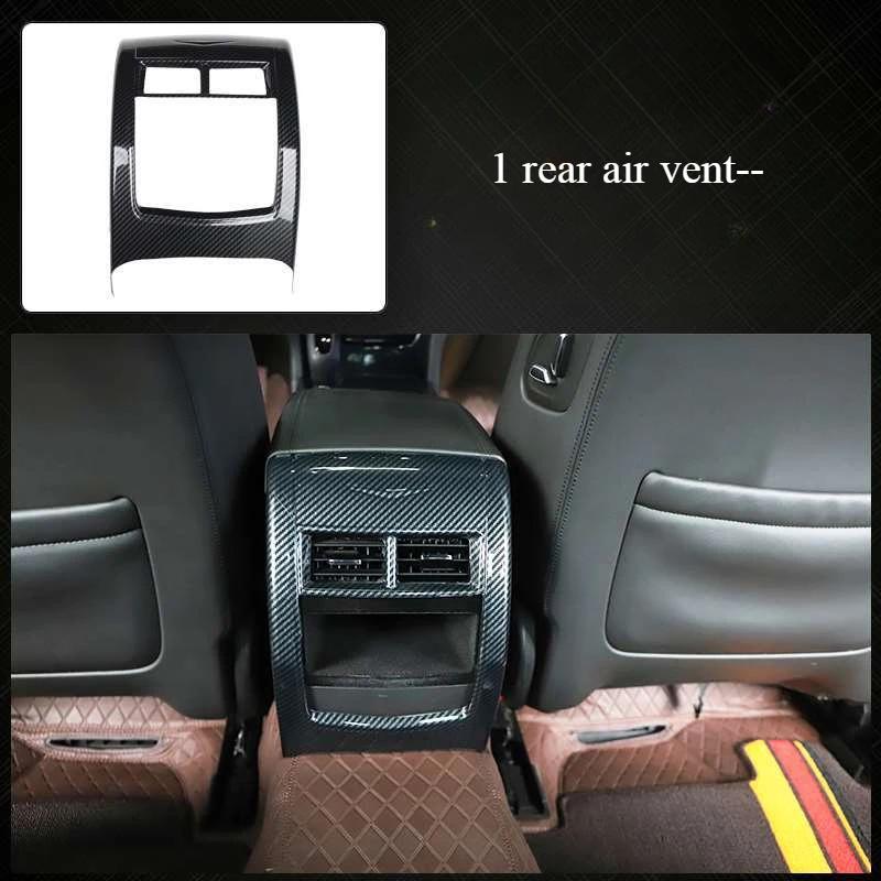 For Cadillac CT-6 2016-2020 Interior Carbon Fiber-Style Dashboard Trim Gear Steering Wheel Frame Panel European Auto Enthusiasts