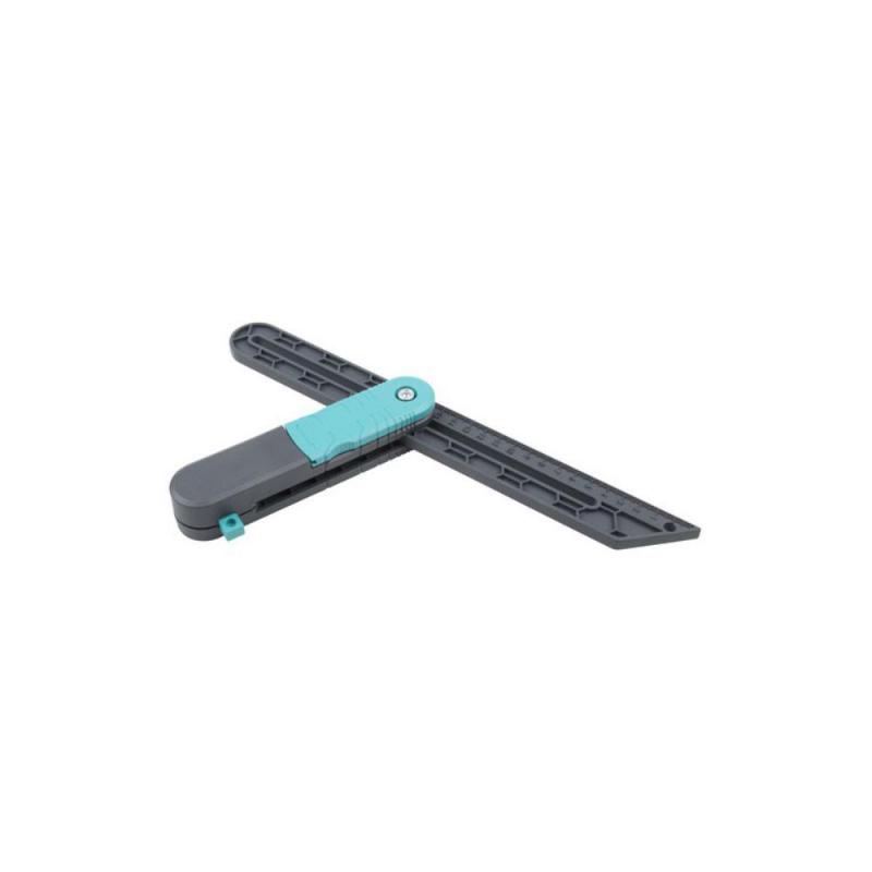 Angular Bevel Gauge Adjustable Angle Ruler with Lock Measuring Gauge Woodworking Ruler Measuring Tool Woodworkers Accessories