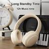 Wireless Bluetooth 5.3 Headphones 3.5mm Wired Sports Gaming Headsets with HD Foldable HiFi Stereo Noise Canceling Earbuds