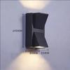 Waterproof Double Head Outdoor Wall Light for Balcony, Terrace, Garden, Doorway, and Aisle - Modern Minimalist Design