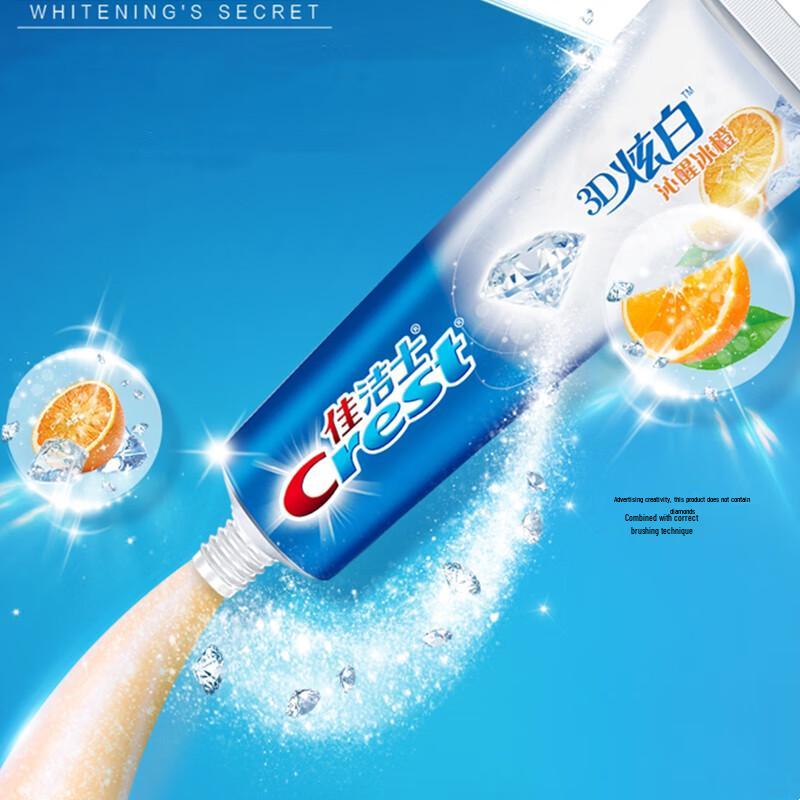 Crest 3D White Awakened Icy Orange Toothpaste